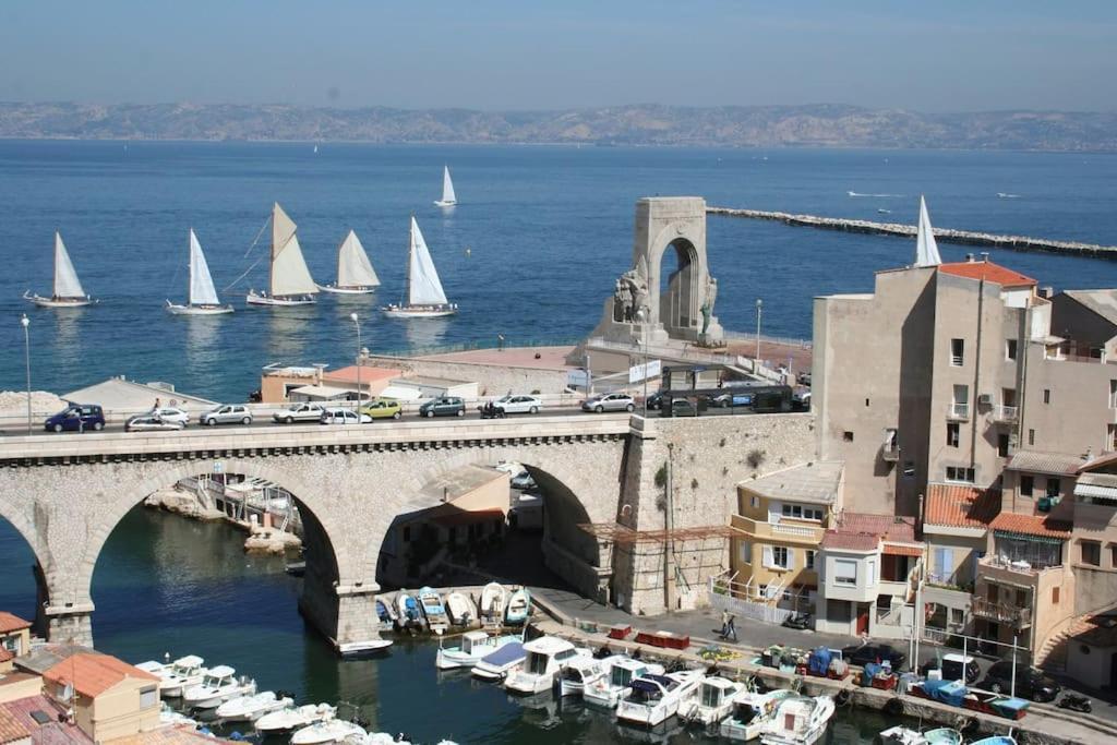 Appartement GRAND LARGE SUR LA CORNICHE Marseille par conciergerie by sam Extérieur photo