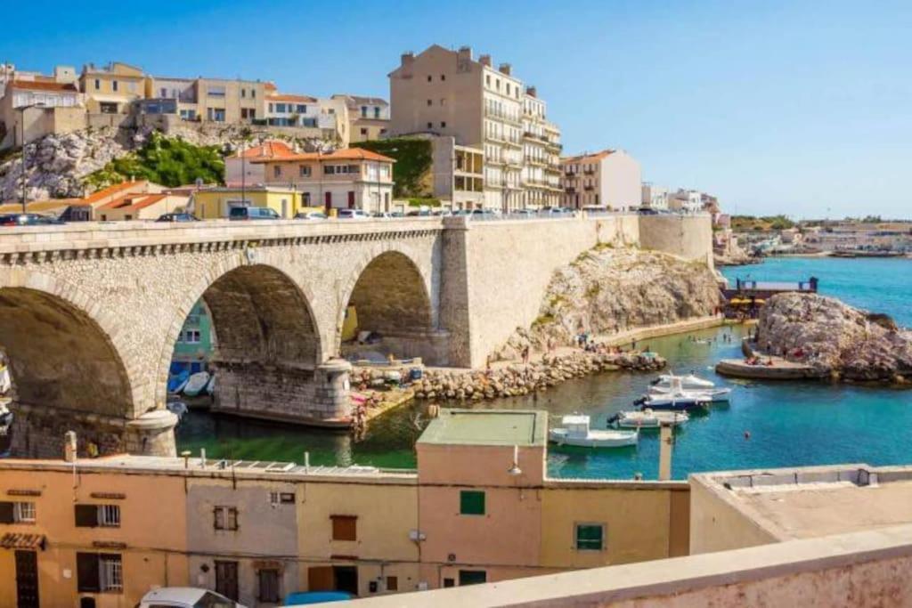 Appartement GRAND LARGE SUR LA CORNICHE Marseille par conciergerie by sam Extérieur photo